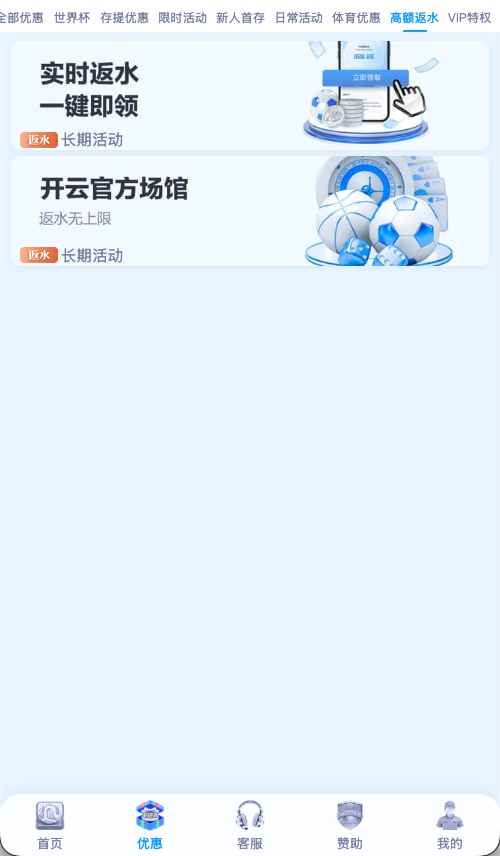 开云体育返水说明示意